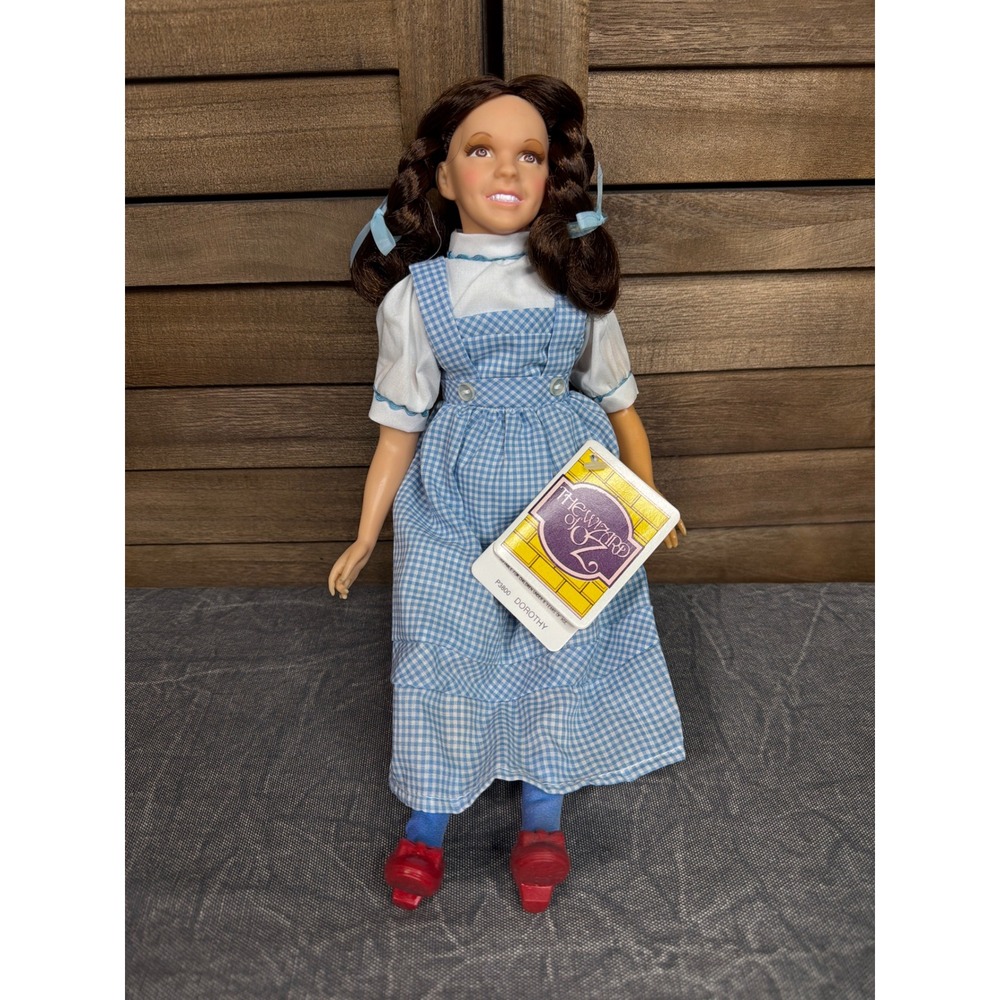 The Wizard of Oz  Dorothy Doll Hamilton Gifts P3800 Blue Gingham 1987 NEW